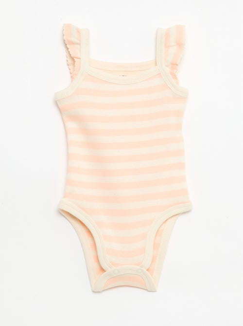 Pack de 3 bodies sin mangas - Kiabi