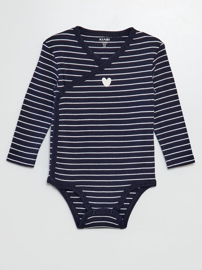 Pack de 3 bodis - San Valentín BLANCO - Kiabi
