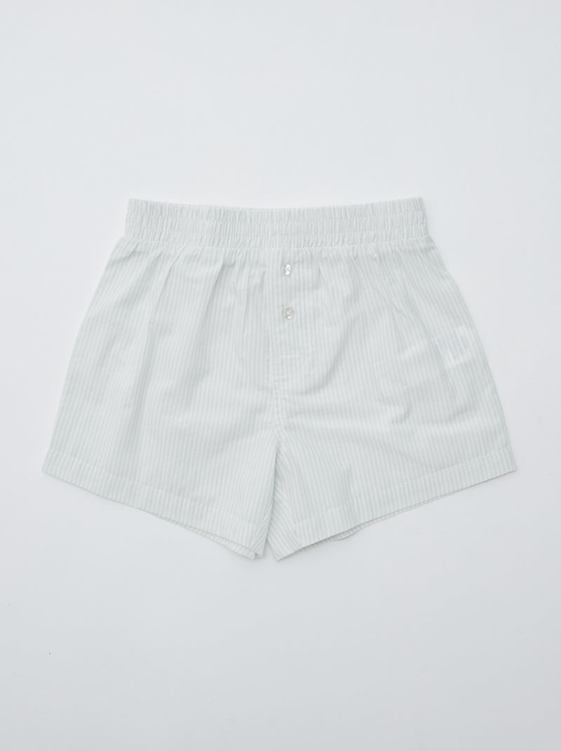 Pack de 3 bóxers a rayas Azul - Kiabi