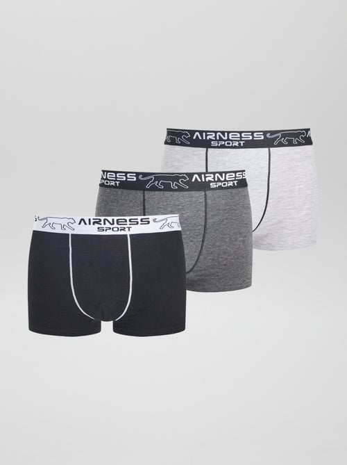 Pack de 3 boxers 'Airness' - Kiabi