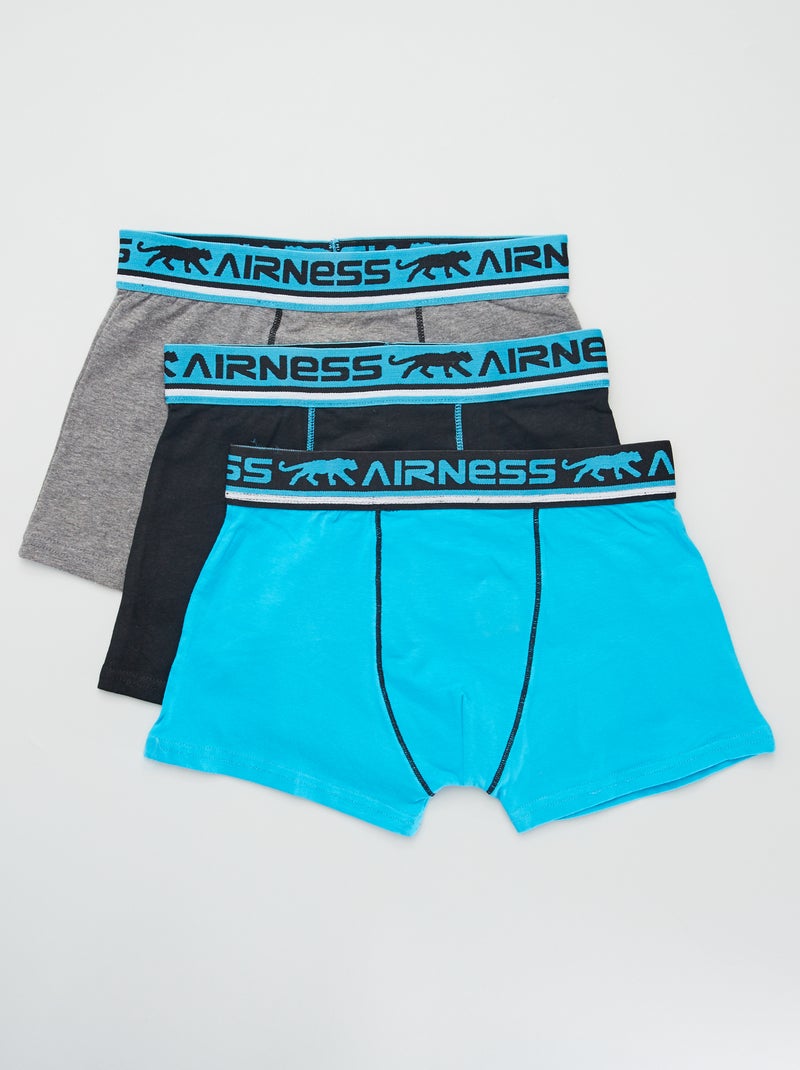 Pack de 3 bóxers 'Airness' NEGRO - Kiabi