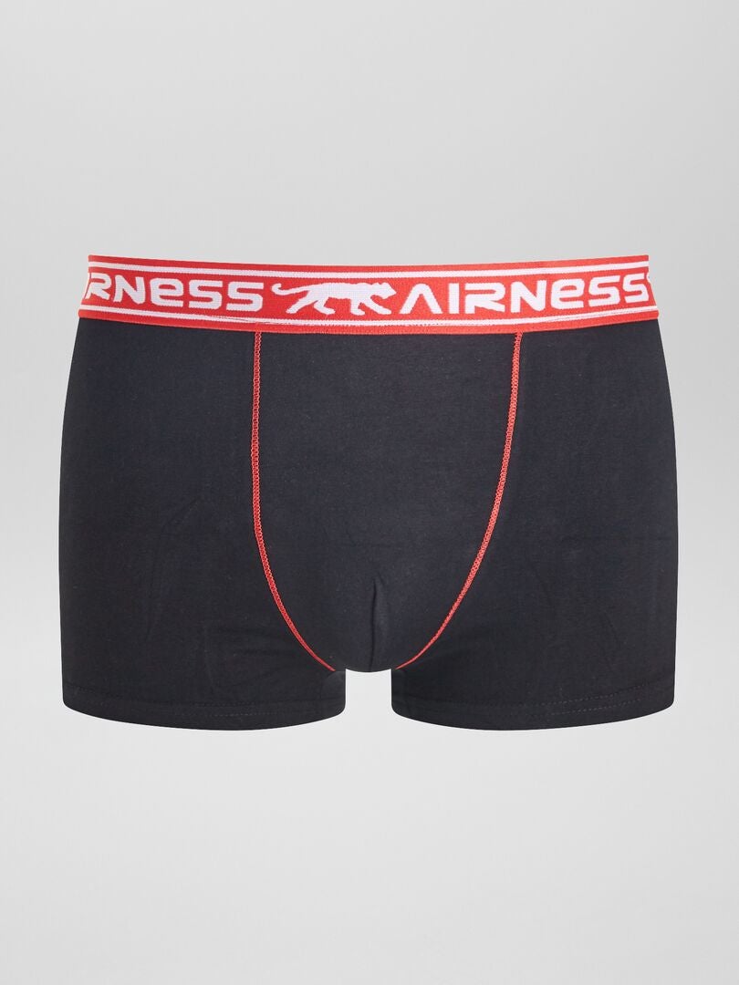 Pack de 3 boxers 'Airness' NEGRO - Kiabi