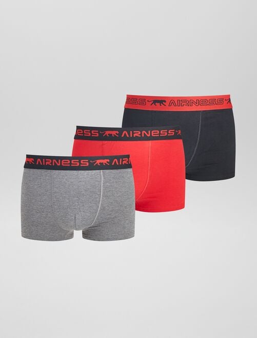 Pack de 3 boxers 'Airness' - Kiabi