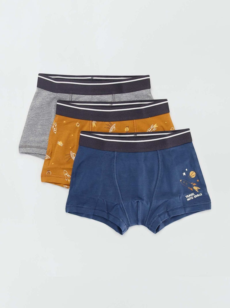 Pack de 3 boxers AMARILLO - Kiabi
