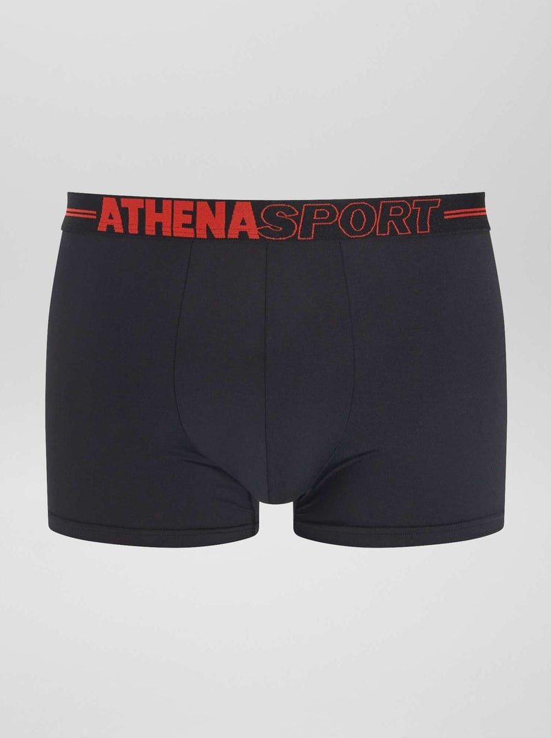 Pack de 3 boxers 'Athena' NEGRO - Kiabi