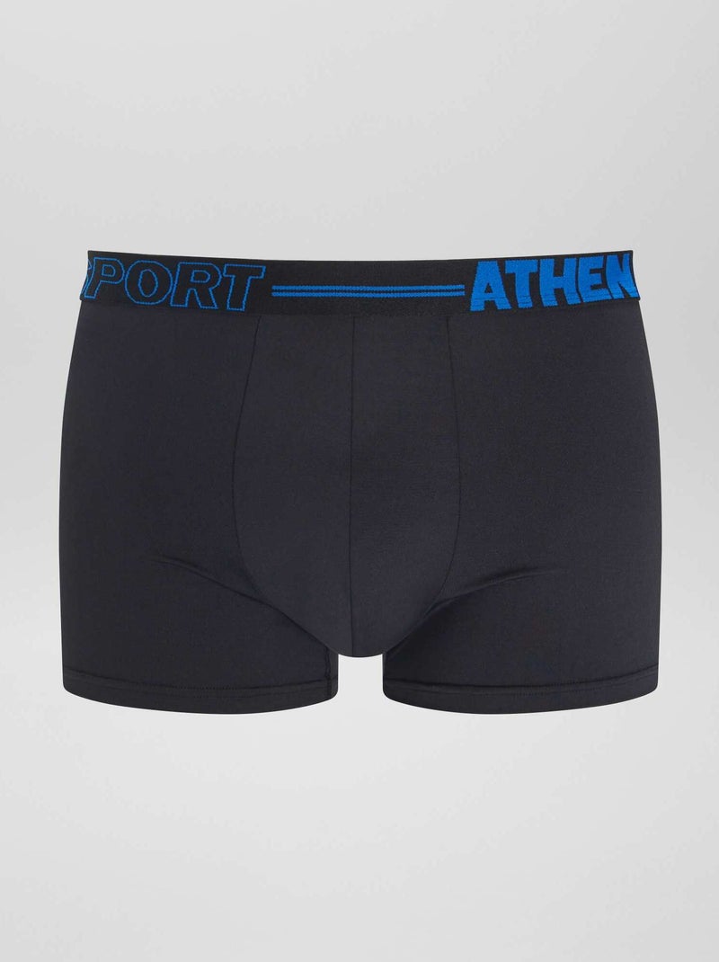 Pack de 3 boxers 'Athena' NEGRO - Kiabi
