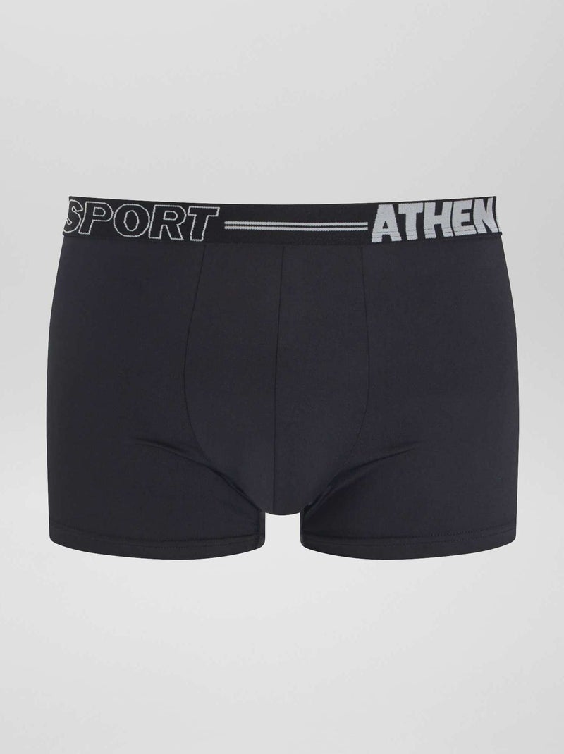 Pack de 3 boxers 'Athena' NEGRO - Kiabi