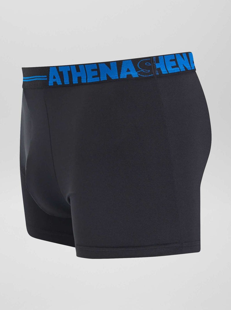 Pack de 3 boxers 'Athena' NEGRO - Kiabi