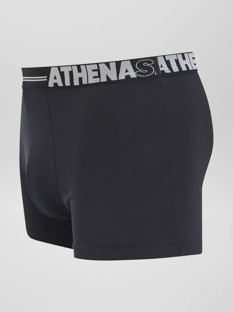 Pack de 3 boxers 'Athena' NEGRO - Kiabi