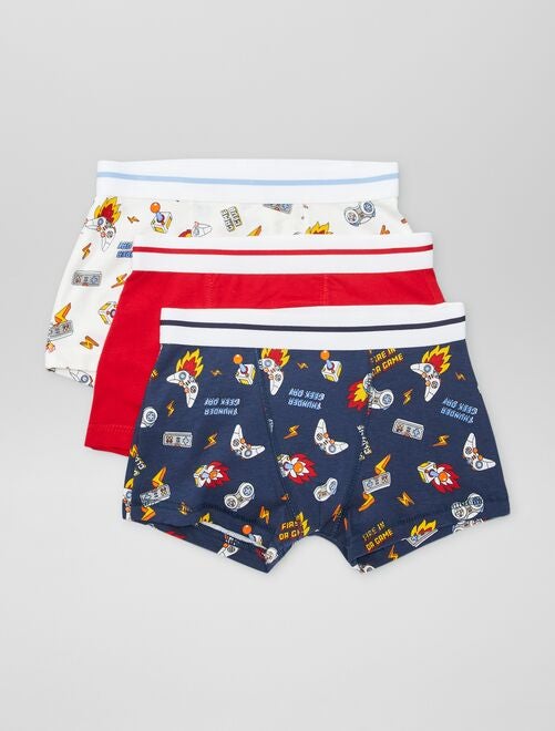 Pack de 3 boxers - Kiabi