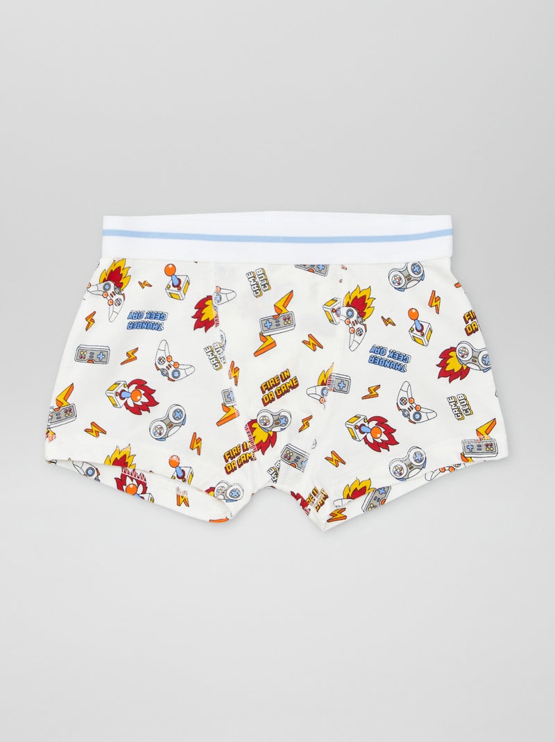 Pack de 3 boxers AZUL - Kiabi