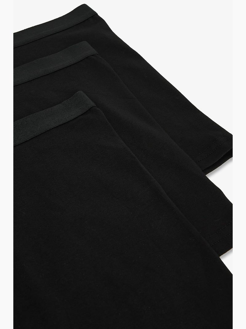 Pack de 3 bóxers básicos penti Negro - Kiabi