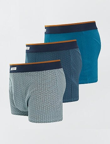 Pack de 3 bóxers de algodón