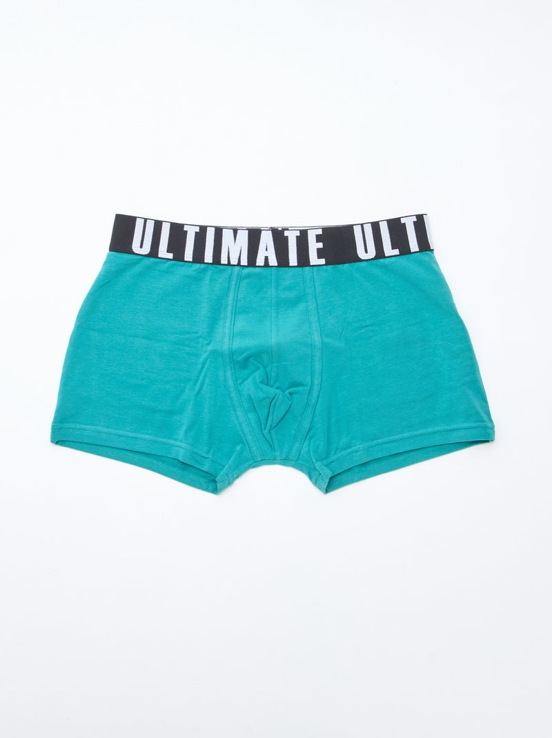 Pack de 3 boxers de fantasía Azul - Kiabi