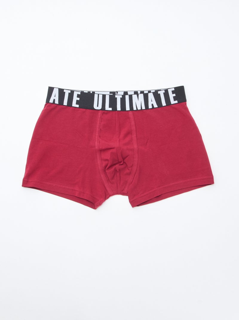 Pack de 3 boxers de fantasía Azul - Kiabi