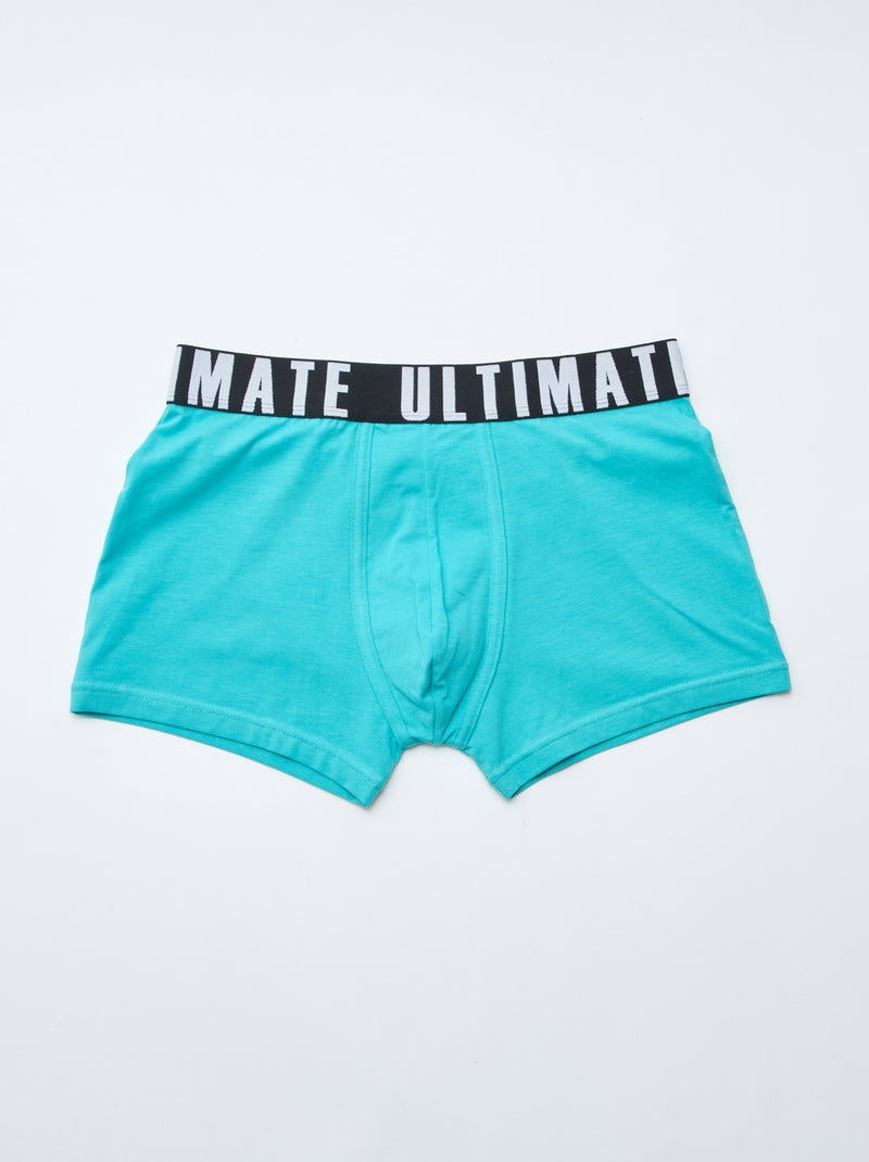 Pack de 3 boxers de fantasía Azul - Kiabi