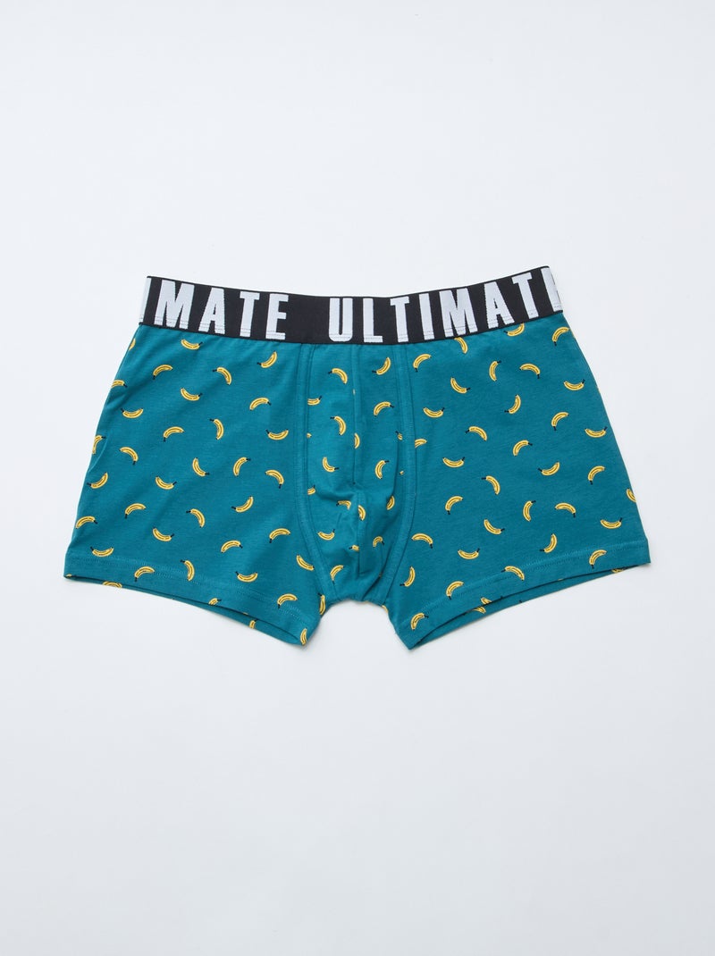 Pack de 3 boxers de fantasía Azul - Kiabi