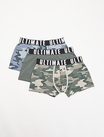 Pack de 3 boxers de fantasía