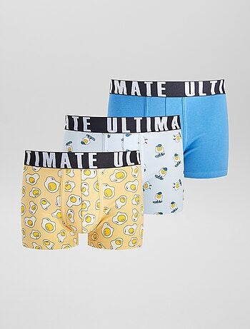 Pack de 3 boxers de fantasía - Kiabi