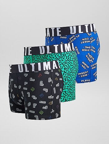 Pack de 3 boxers de fantasía