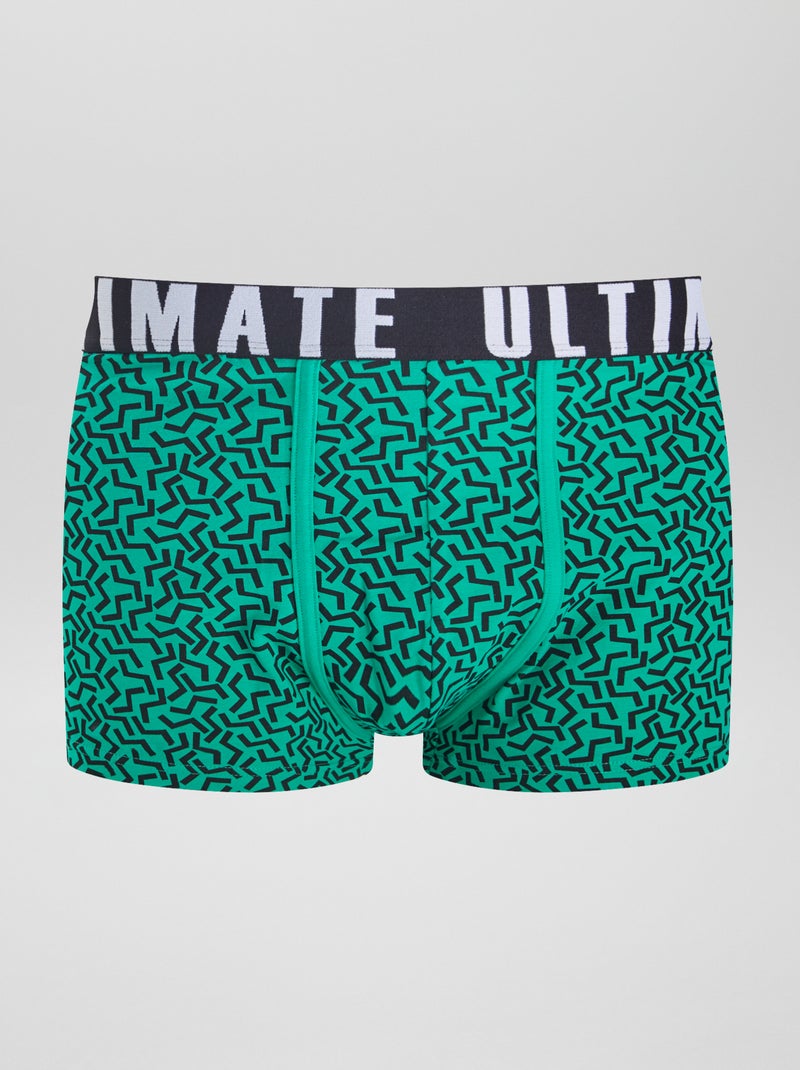 Pack de 3 bóxers de fantasía NEGRO - Kiabi