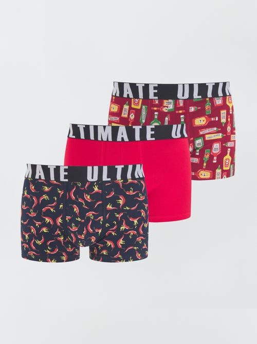 Pack de 3 boxers de fantasía - Kiabi