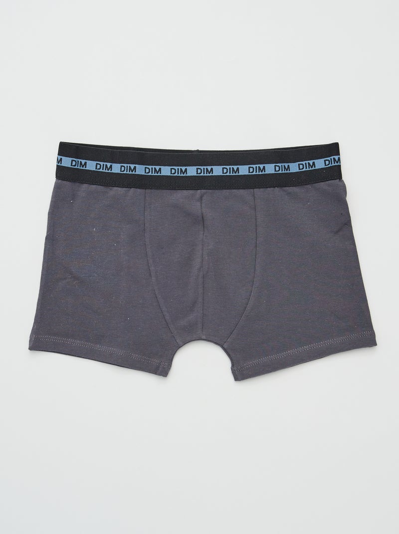 Pack de 3 boxers 'DIM' AZUL - Kiabi