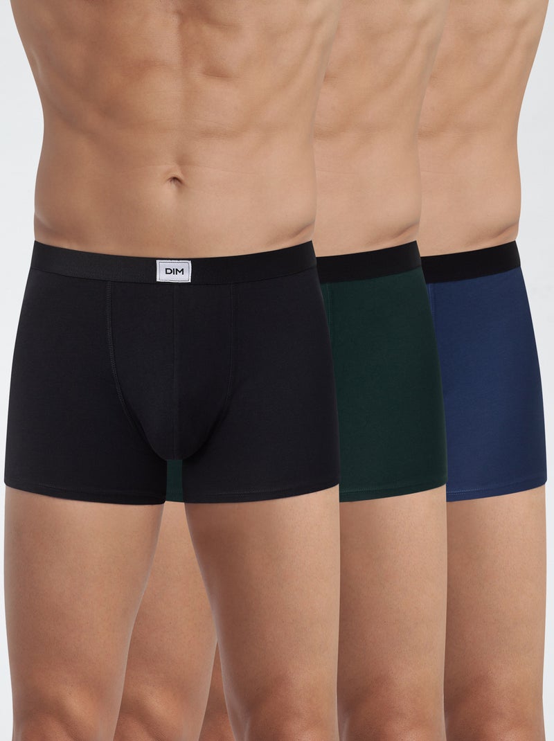 Pack de 3 bóxers 'Dim' Azul - Kiabi