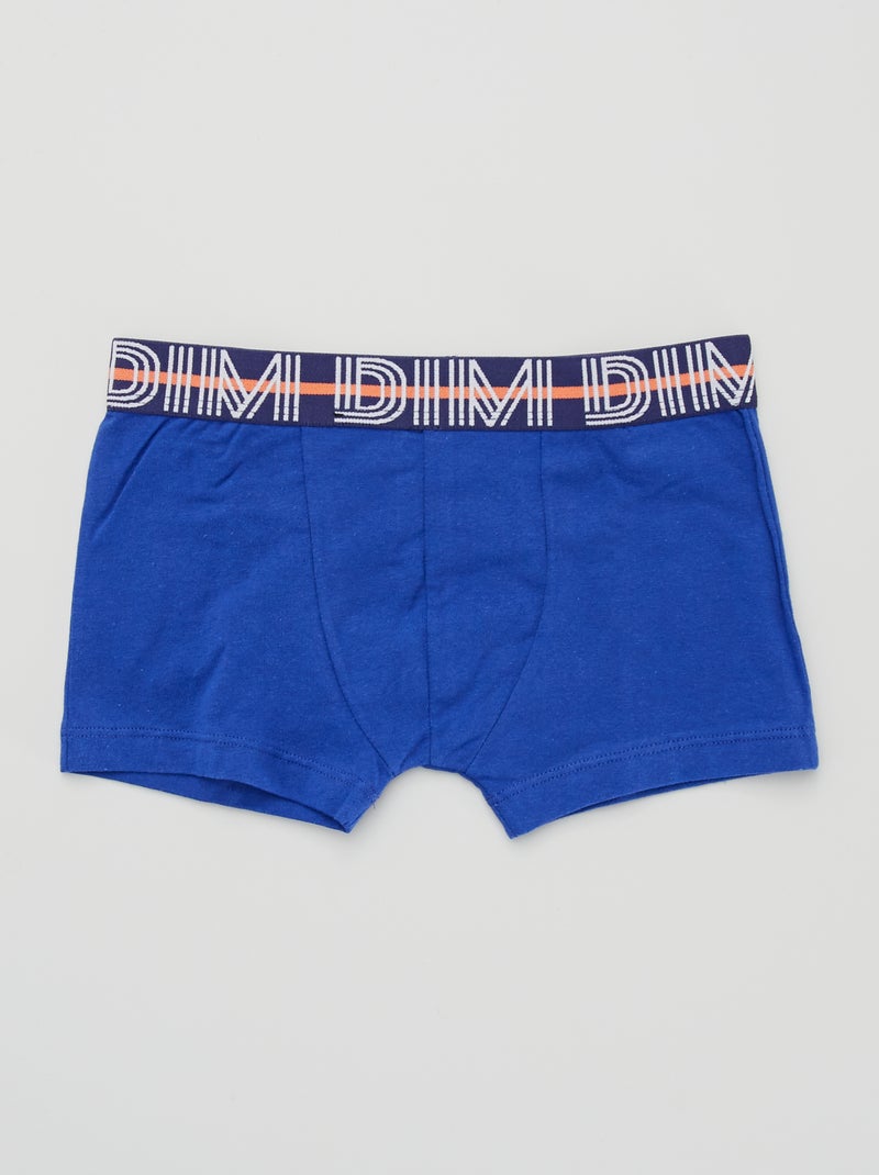 Pack de 3 boxers 'Dim' AZUL - Kiabi