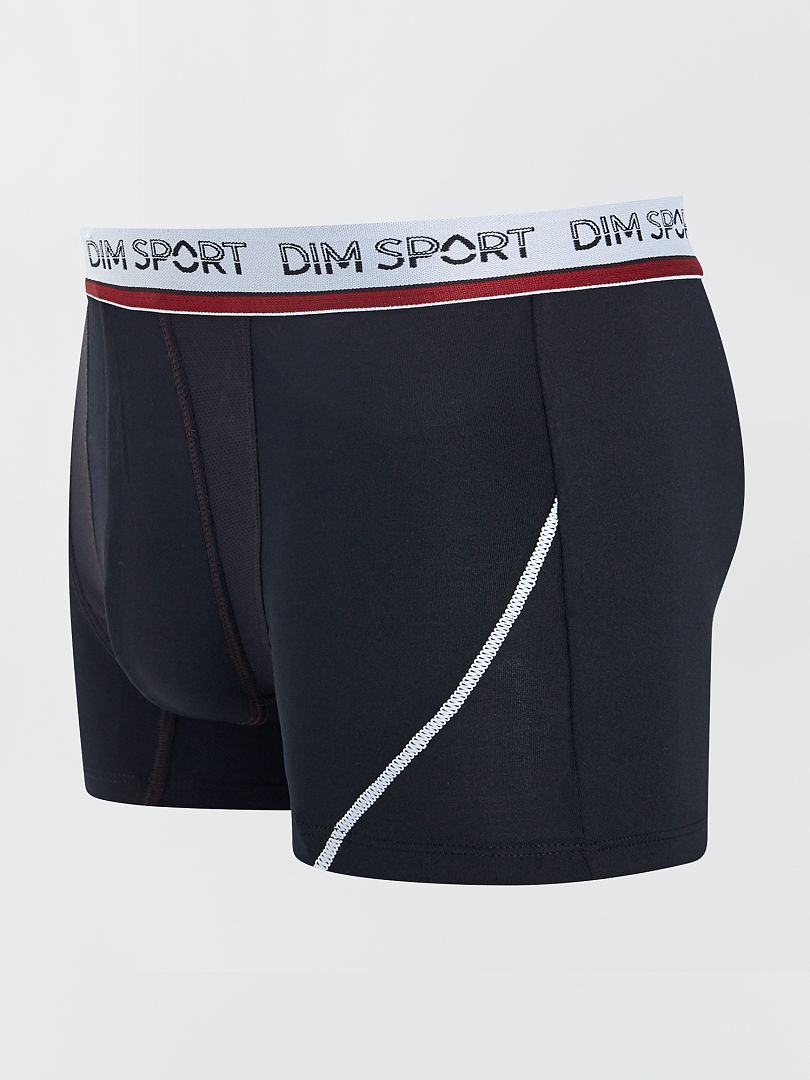 Pack de 3 boxers DIM de microfibra NEGRO Kiabi 25.00