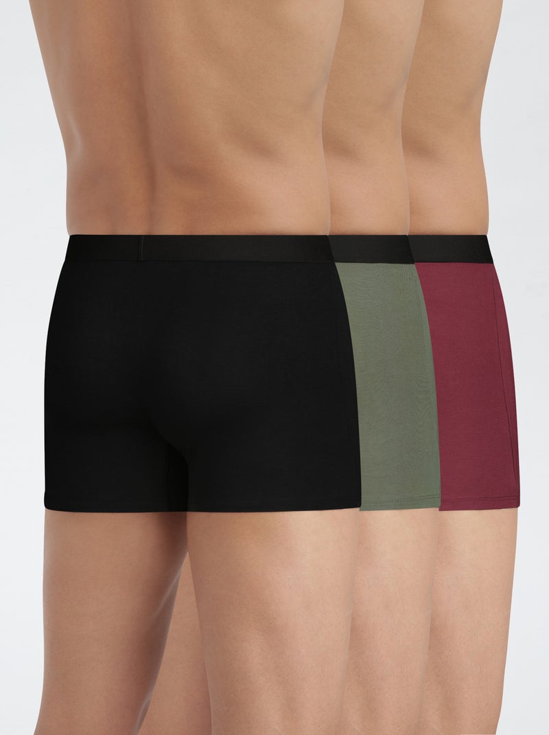 pack de 3 bóxers 'DIM' Kaki - Kiabi