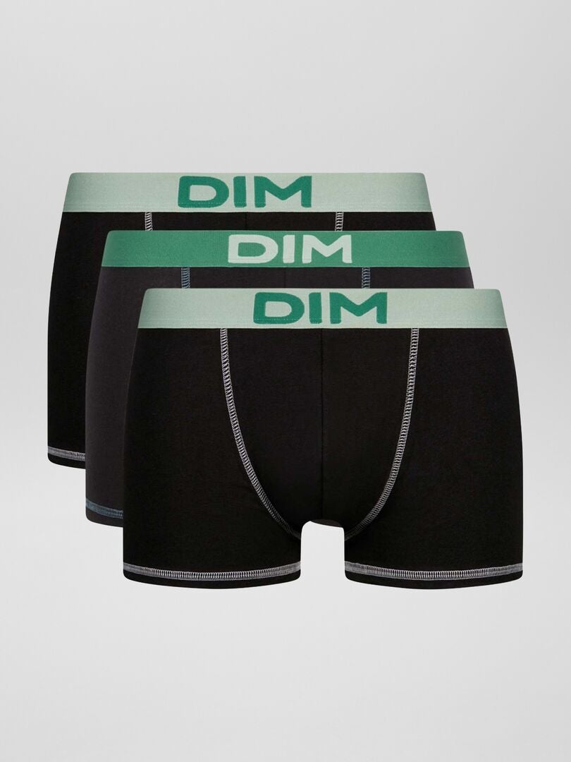 Pack de 3 boxers 'Dim' NEGRO - Kiabi