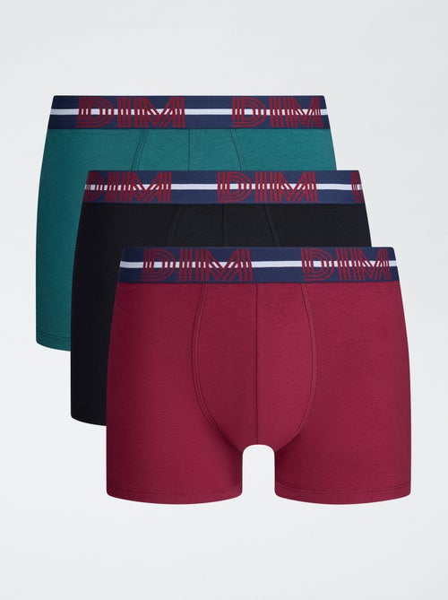 Pack de 3 bóxers 'Dim' - Kiabi Pack de 3 bóxers 'Dim' - Kiabi