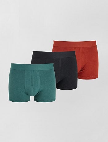 Calzoncillos hombre: packs ropa interior - talla M - Kiabi
