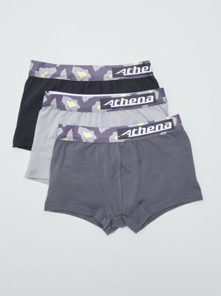 Pack de 3 boxers elásticos 'Athena'