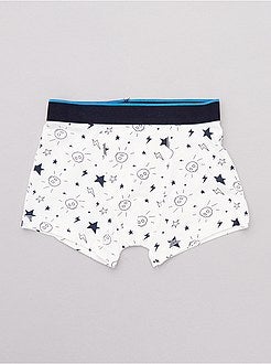 Pack de 3 boxers elásticos - Kiabi