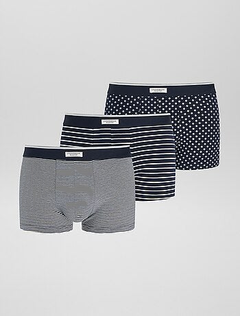 Pack de 3 boxers elásticos