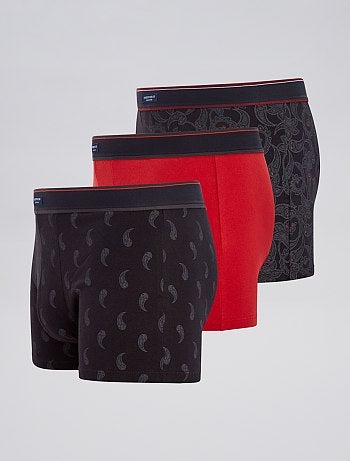 Pack de 3 boxers elásticos - Kiabi