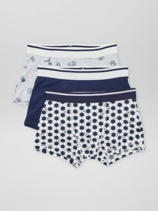 Pack de 3 boxers