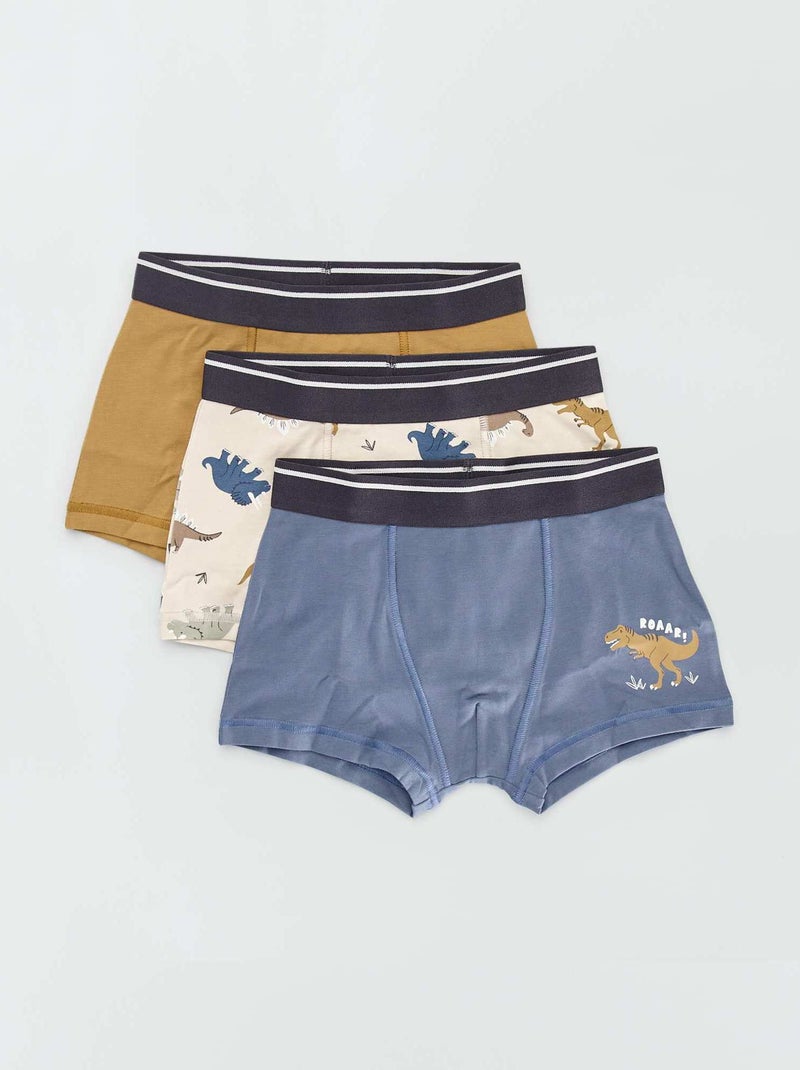Pack de 3 boxers GRIS - Kiabi
