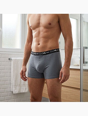 Pack de 3 bóxers hombre algodón stretch