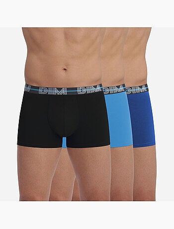Pack de 3 bóxers hombre algodón stretch