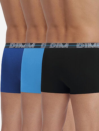 Pack de 3 bóxers hombre algodón stretch