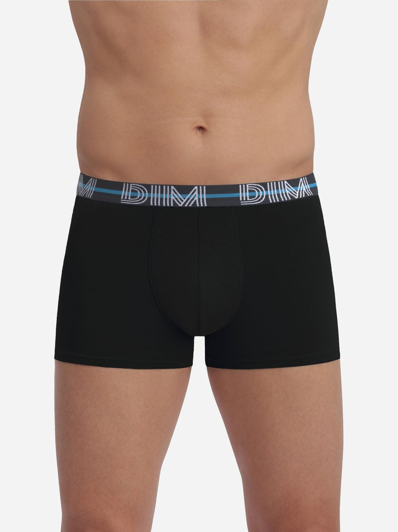 Pack de 3 bóxers hombre algodón stretch Azul zafiro - Kiabi