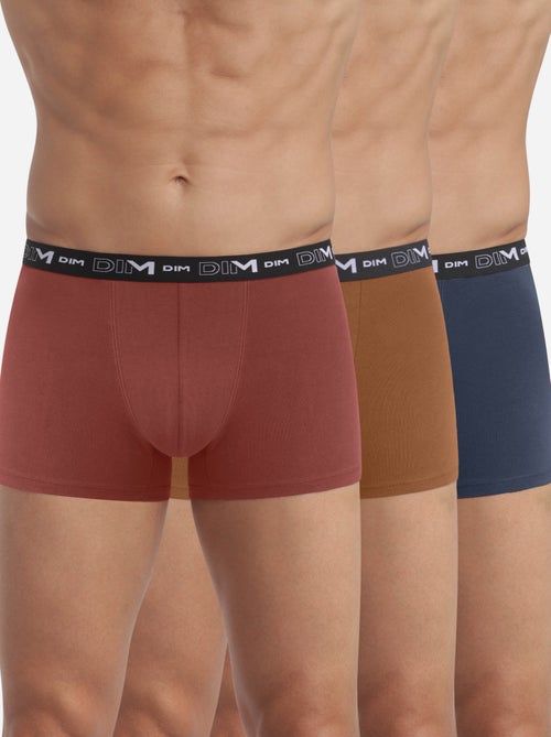 Pack de 3 bóxers hombre algodón stretch - Kiabi