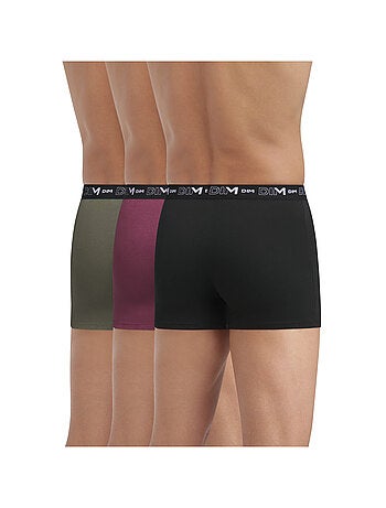 Pack de 3 bóxers hombre algodón stretch