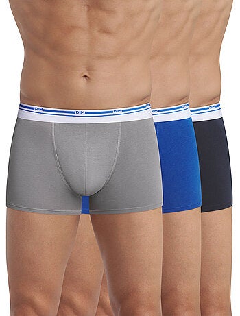 Pack de 3 bóxers hombre algodón stretch