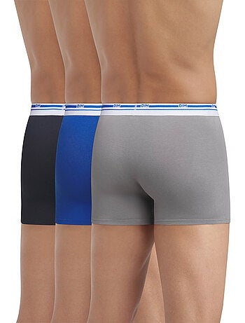 Pack de 3 bóxers hombre algodón stretch