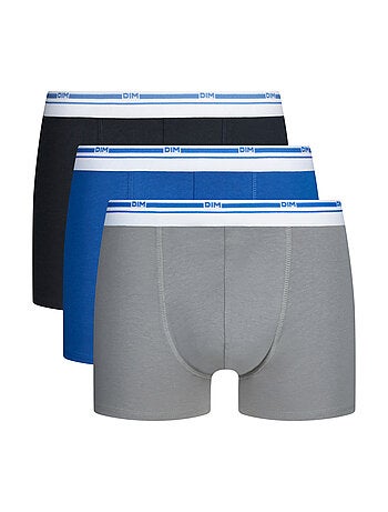 Pack de 3 bóxers hombre algodón stretch