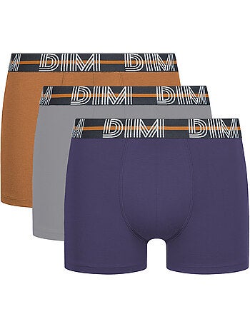 Pack de 3 bóxers hombre algodón stretch